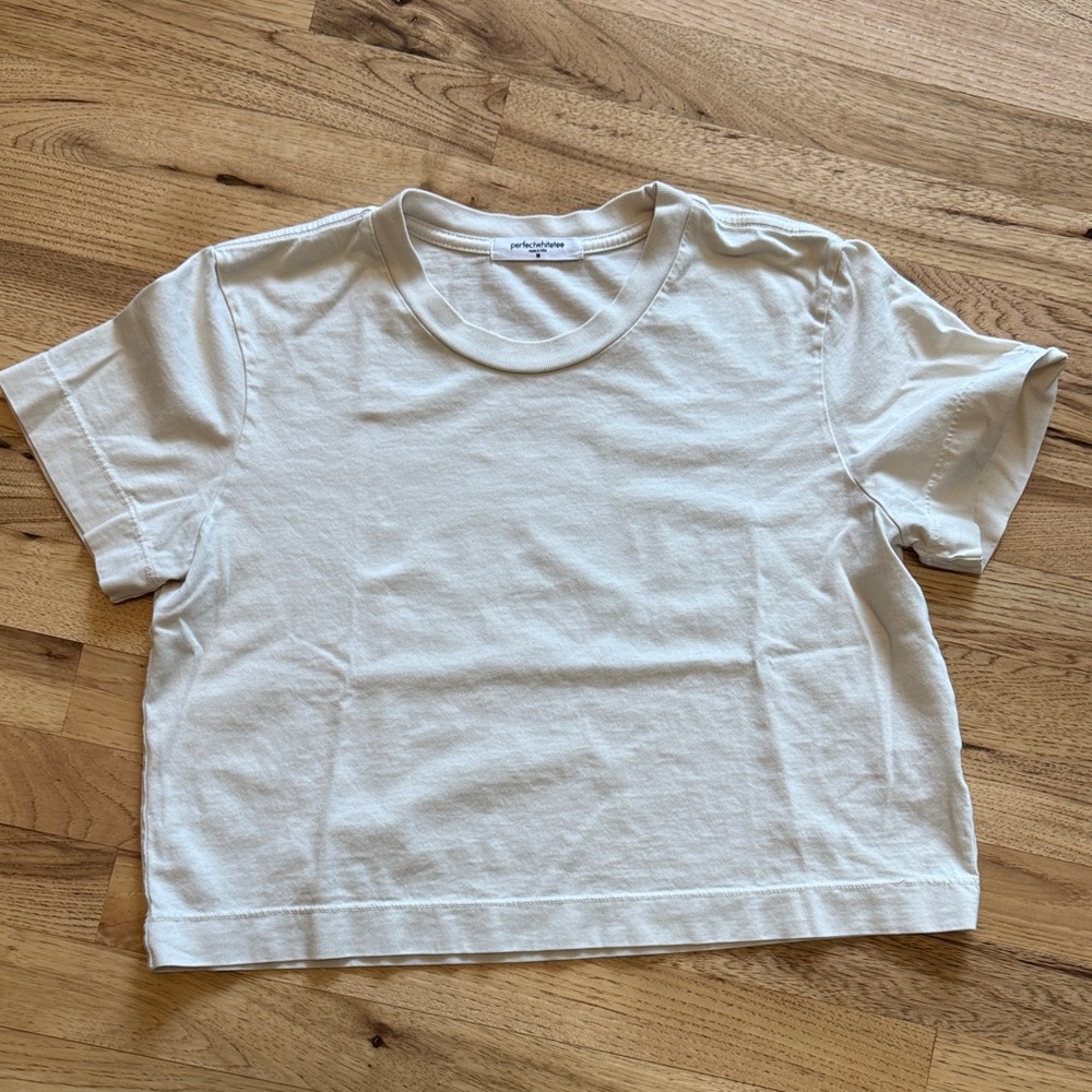 Perfectwhitetee Classic Cream Tee